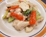 鳥胸と野菜の塩麹炒め作り方7写真
