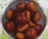 栗の渋皮煮★大人のブランデー風味作り方1写真