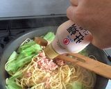味付け簡単★ツナとキャベツの牡蠣醤油ペペ作り方9写真