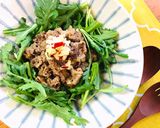 めちゃ旨！！生春菊と牛肉のサラダ♬作り方4写真