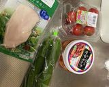 コンビニ食材で♥ユッケ風キムチ♥作り方1写真