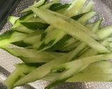 コンビニ食材で♥ユッケ風キムチ♥作り方2写真