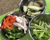 豚肉と野菜のコク味噌炒め作り方2写真
