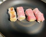 ＊油不使用・厚揚げの豚肉巻き＊作り方2写真