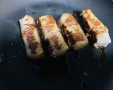 ＊油不使用・厚揚げの豚肉巻き＊作り方4写真
