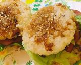ごま油香る和風キノコライスバーガー作り方8写真