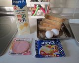 ホットチーズハムサンド作り方1写真