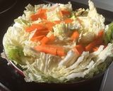 白菜は…酒でじっくり煮る！鶏手羽スープ作り方2写真