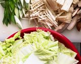 ご飯にかけても♪白菜とタラのクリーム煮作り方1写真
