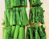 アスパラ菜の辛子醤油和え作り方3写真