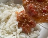 レンジで簡単♪トロッと旨辛 麻婆トマト丼作り方3写真