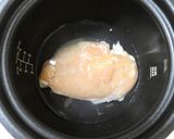 鶏むね肉よだれ鶏と卵スープ（電気圧力鍋）作り方3写真