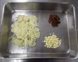 【減塩】ブリのペペロンチーノ作り方1写真