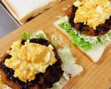 ハムカツ卵サンドイッチ!作り方5写真