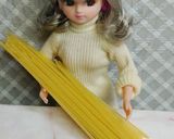 リカちゃん♡春菊と椎茸パスタ⁎∗作り方5写真