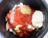 負担ゼロ！どんぶり弁当用チキンのトマト煮作り方4写真