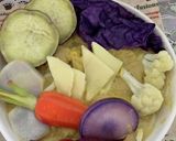 濃厚クリーミーカレーうどん季節の野菜添え作り方12写真