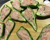 時短！ズボラ？つみれでピーマン肉詰め作り方3写真