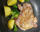 【簡単】基本のチキンステーキ【減塩】作り方7写真