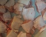 鶏もも肉のトマトクリーム煮作り方1写真