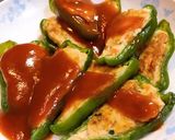 時短！ズボラ？つみれでピーマン肉詰め作り方7写真