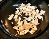 豚バラ肉と白菜の餡掛けチャーハン作り方2写真