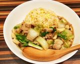 豚バラ肉と白菜の餡掛けチャーハン作り方5写真