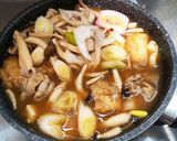 田楽味噌で。味噌煮込みうどん作り方3写真