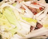 白菜消費。野菜の水分で作る八宝菜作り方6写真