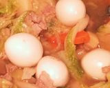 白菜消費。野菜の水分で作る八宝菜作り方11写真