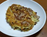 お好み焼き、コンソメスープ、作り方1写真