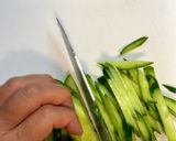 あかもくときゅうりの塩麹酢の物♪作り方2写真