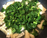 とろり！大根葉っぱと油揚げの中華あん作り方3写真