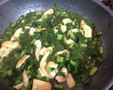 とろり！大根葉っぱと油揚げの中華あん作り方4写真