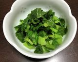 とろり!大根葉っぱと油揚げの中華あん作り方5写真