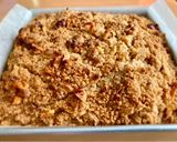 くるみとシナモンの*クランブルケーキ作り方12写真