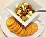 クリームチーズとオリーブのオイル漬け作り方6写真