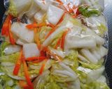白菜の漬物にトロトロめかぶ昆布～♪作り方2写真