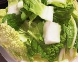 大量消費☆材料3つ！麺つゆで白菜の煮浸し作り方1写真