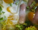 リカちゃん♡具沢山ソーセージミルクスープ作り方13写真