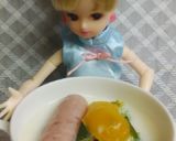 リカちゃん♡具沢山ソーセージミルクスープ作り方16写真