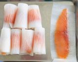 スモークサーモンと大根の前菜作り方5写真