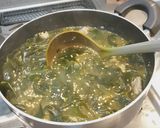 簡単本格！韓国式朴さんのわかめ牛肉スープ作り方8写真