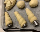 チョコカスタード　コロネ＆ツリーパン作り方5写真