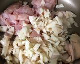 シャキシャキ蓮根と鶏胸肉の甘辛丼作り方1写真