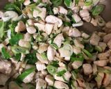 シャキシャキ蓮根と鶏胸肉の甘辛丼作り方3写真