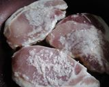 豚ソテーのきざみ玉ねぎソースがけ作り方1写真