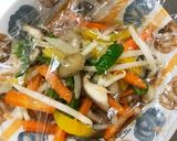 全てレンジ卵とじ丼味豚平焼き風作り方12写真