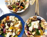 肉なしピリ辛味噌あんかけ味春雨炒め煮作り方18写真
