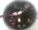 家飲みにお勧め♬タコとわかめの塩ごま和え作り方3写真